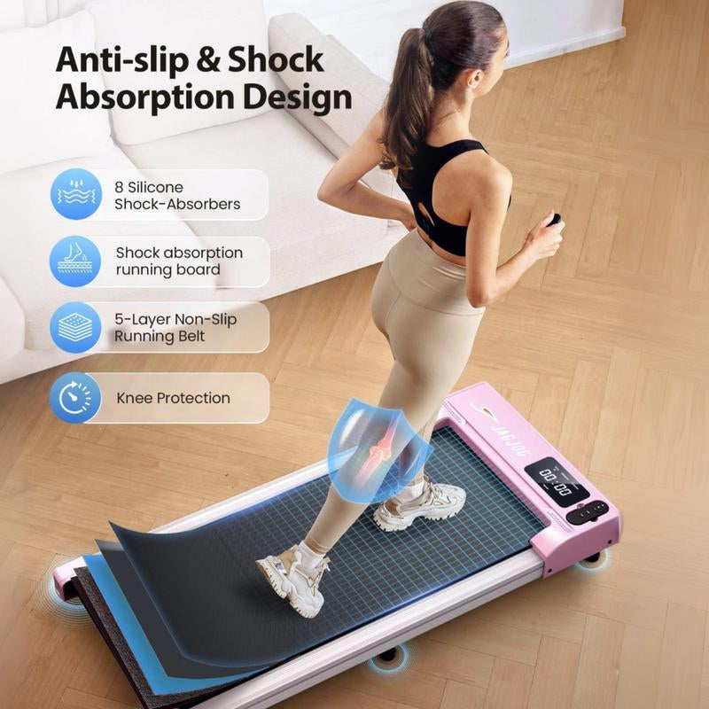 Transform Your Fitness Routine with the Portable Walking Pad - 15° Incline, Remote Control, and LED Display for Home/Office Workouts!