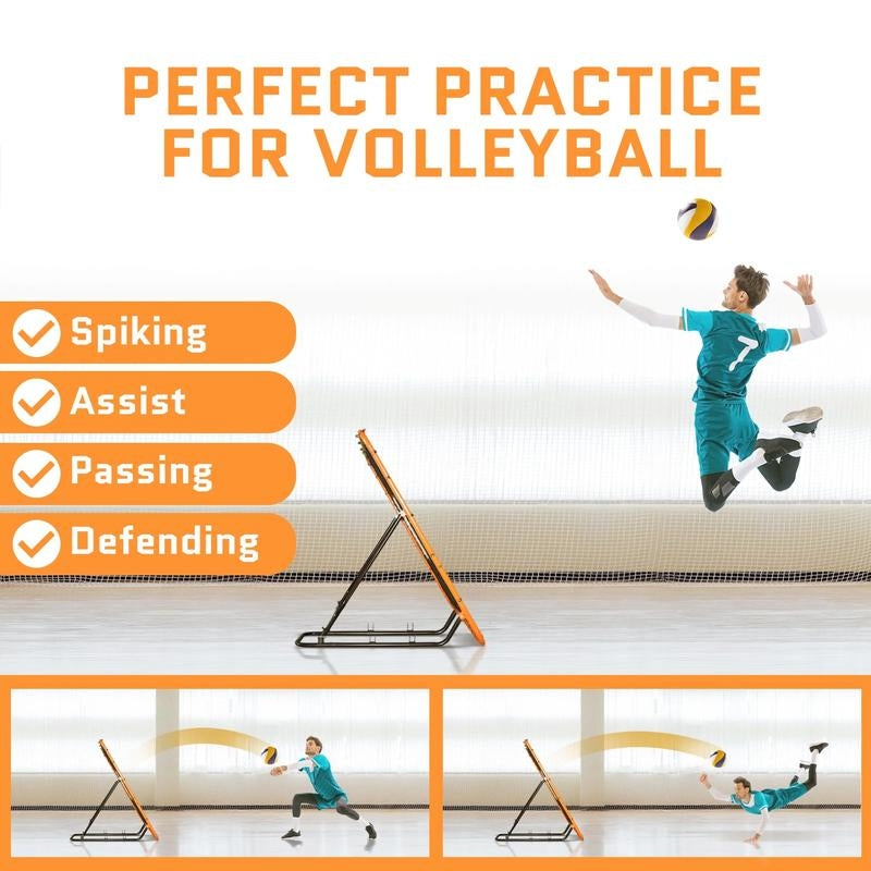 Versatile Rebounder Net for Volleyball, Soccer, Lacrosse, and Baseball | Enhance Pitching, Fielding, Spiking, Passing, and Shooting Skills (4 x 4.5 Feet)