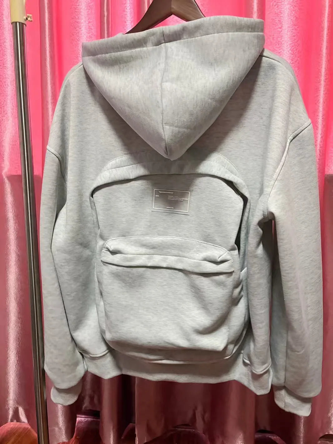 Elevate Your Casual Style with the 2025 Spring Autumn Men's Hoodie - Trendy Solid Design with Convenient Back Pocket