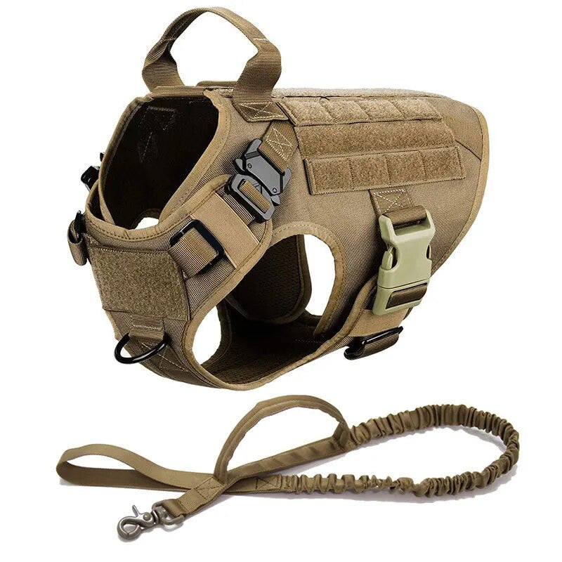 Military Dog Harness And Leash Kits